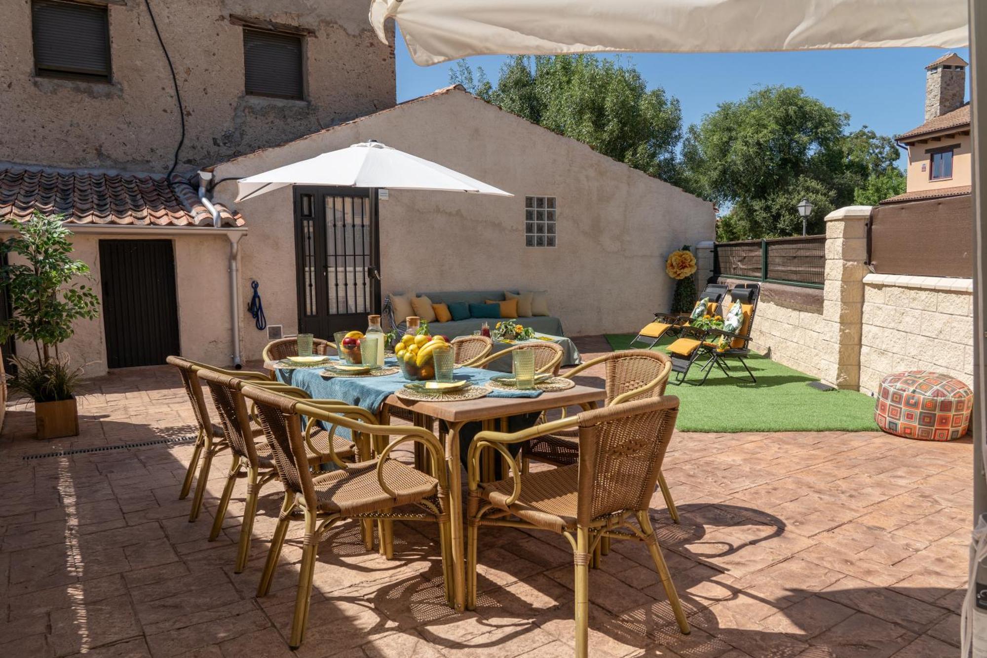 La Casa De La Abuela Mari Villa Trescasas Kültér fotó